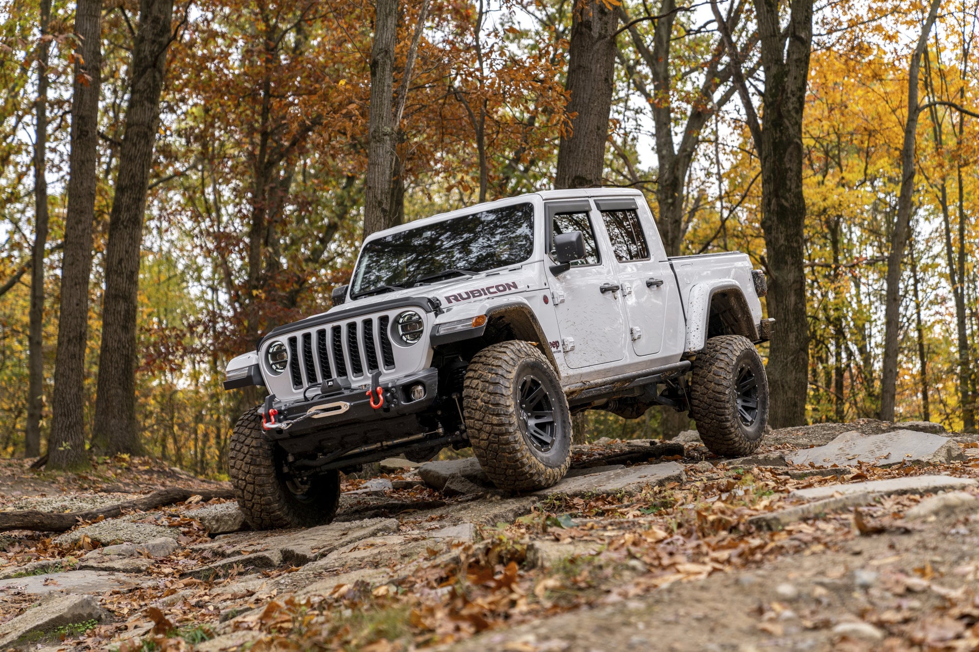 N-FAB TSJ194-TX Trail Slider Side Steps for 20-21 Jeep Gladiator